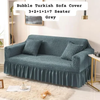Bubble 7 Seater Jersey Textured Sofa Covers
