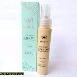 Becute Ultra Matte Liquid Foundation 30ml Oil-Free Waterproof