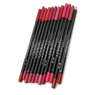 Huda Beauty Lip & Eye Pencils Pack of 12 Long Lasting