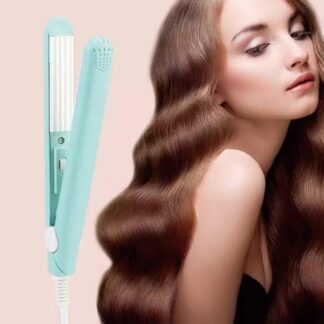 Mini Hair Crimper Mint Green Tourmaline Ceramic