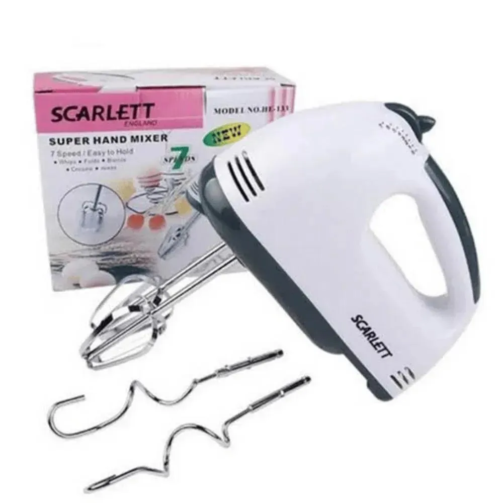 Electric Egg Beater 7 Speed 180W White ABS - Image 3