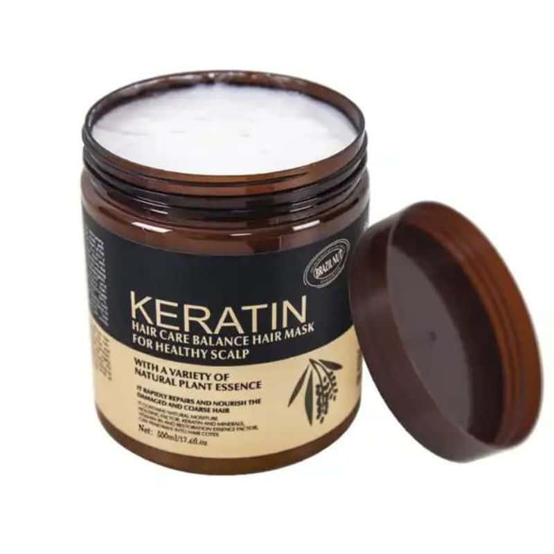 Keratin Hair Mask 1000ml Pack Of 2 For Damaged Hair - Image 2