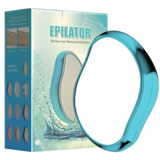 Crystal Body Hair Eraser Blue ABS Smooth Exfoliator