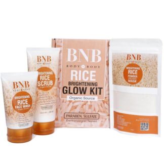 Rice Whitening Glow Facial Kit 1200ml Black