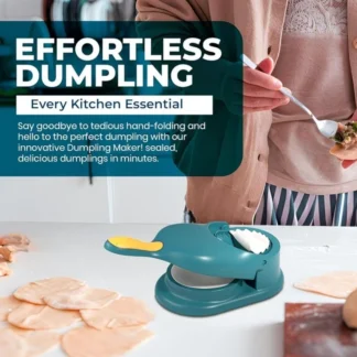 2-in-1 Manual Dumpling Maker for Home Kitchen