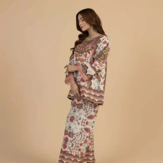 Stunning Women's Stitched Digital Print Suit - 2 Pcs Ensemble