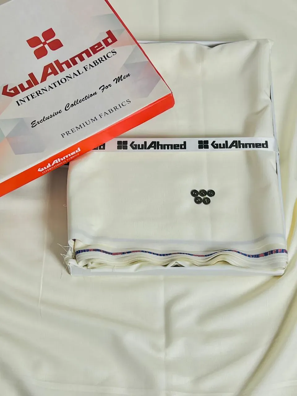 Off White Wash & Wear Men Suit Summer - Image 2