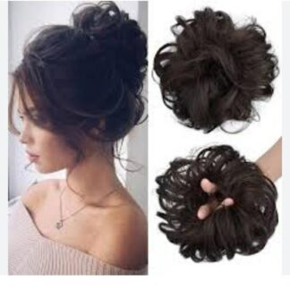 Synthetic Hair Buns for Pakistani Bridesmaids & Office Women