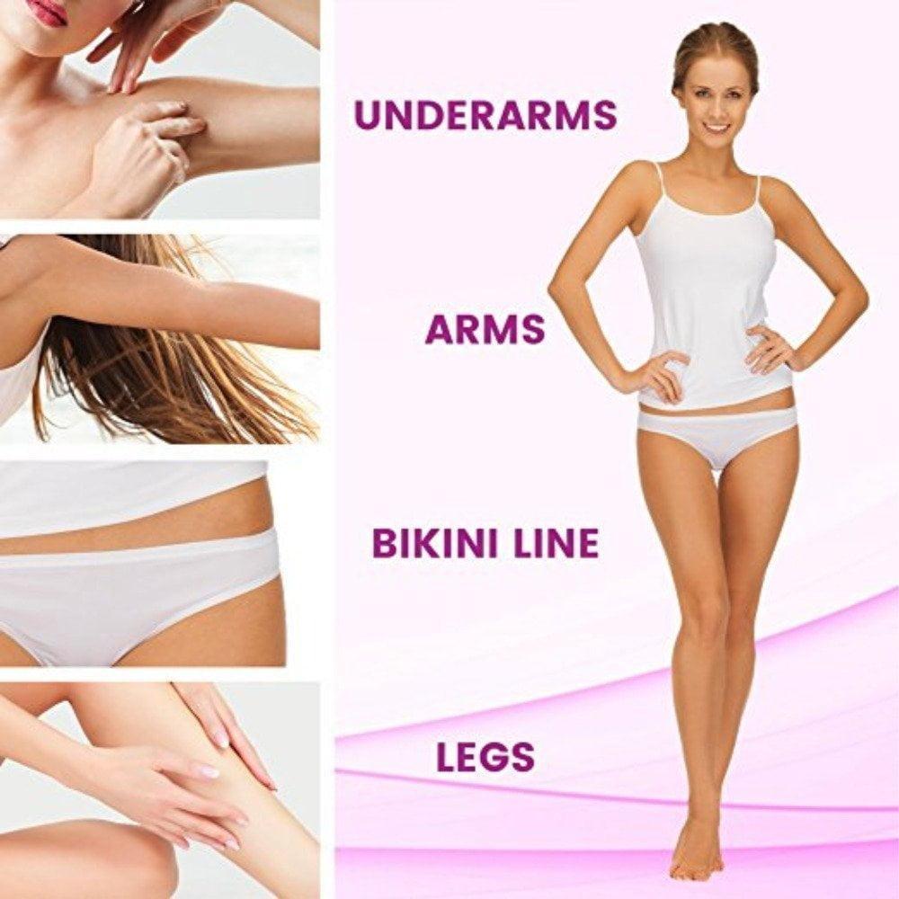 Veeec Silky Fresh Hair Removal Spray for Smooth Skin - Image 4