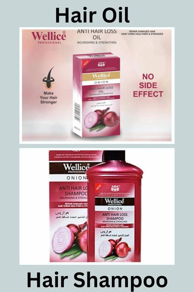 Welicest Hair Oil & Shampoo Set No Side Effect