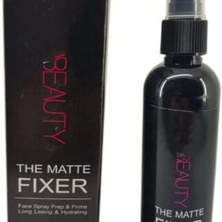 Matte Fixer Spray for All Skin Types Black Bottle
