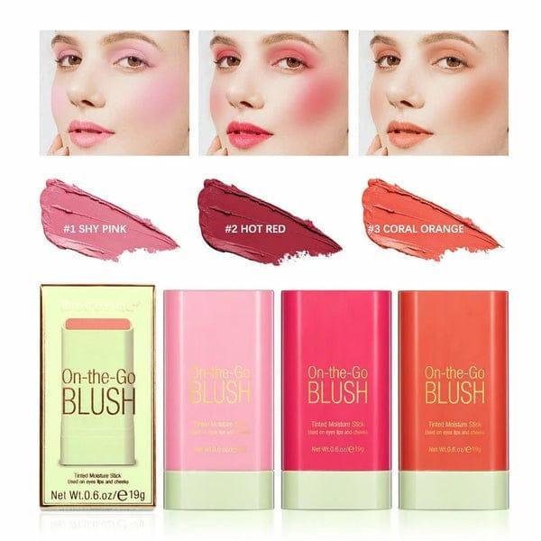 Blush Pack Shy Pink Hot Red Coral Orange Long Lasting - Image 2