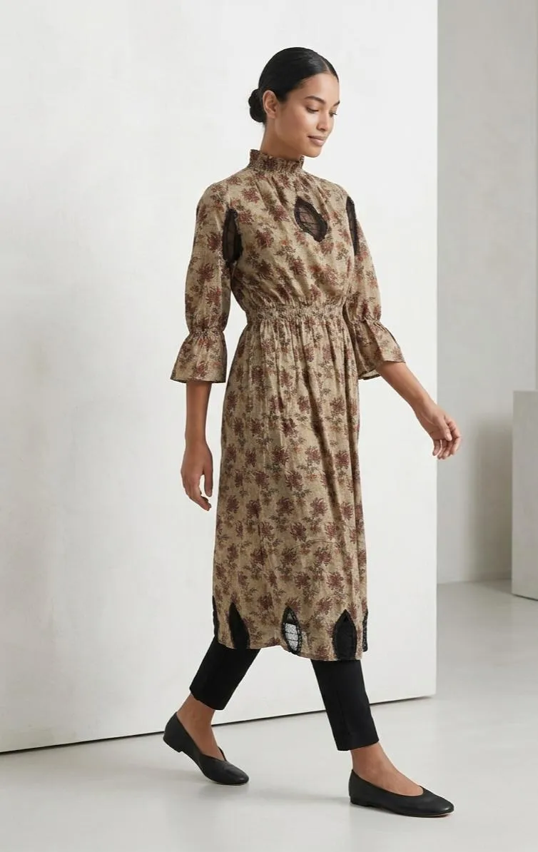 Women's Printed Lawn Maxi Dress Multicolor - Image 2