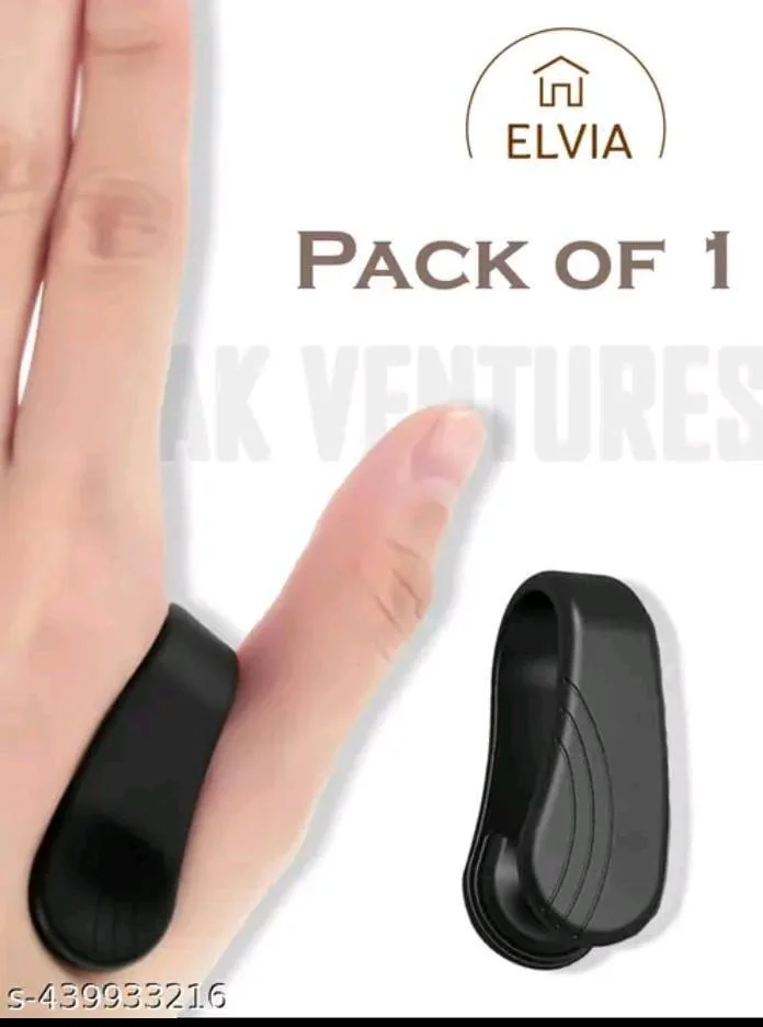 Portable Acupressure Clip Black ABS for Wellness - Image 2