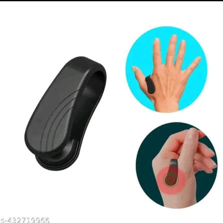 Portable Acupressure Clip Black ABS for Wellness - Image 3
