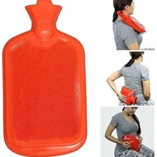 Blue Rubber Hot Water Bottle 355x185cm Leak Proof