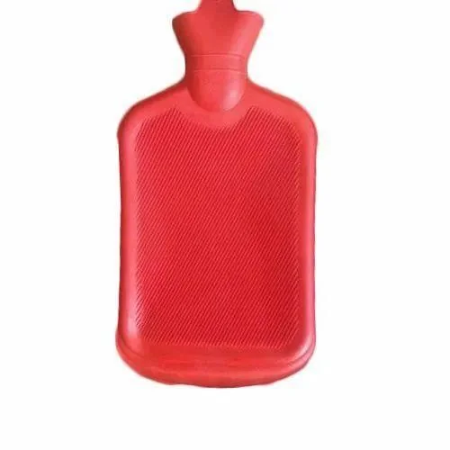 Blue Rubber Hot Water Bottle 355x185cm Leak Proof - Image 3