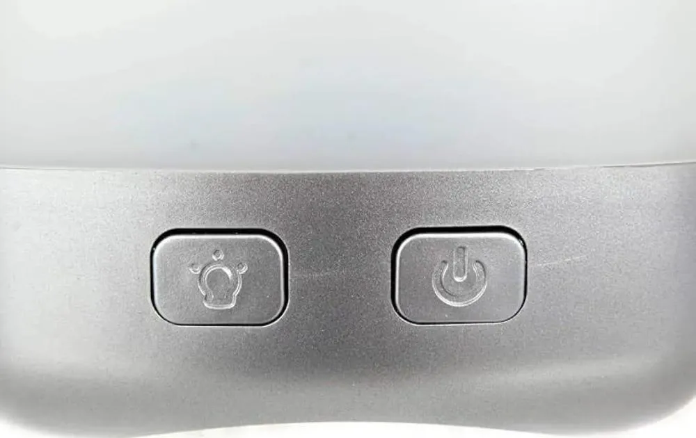 White Air Humidifier with LED Light & 200mAh Battery - Image 2