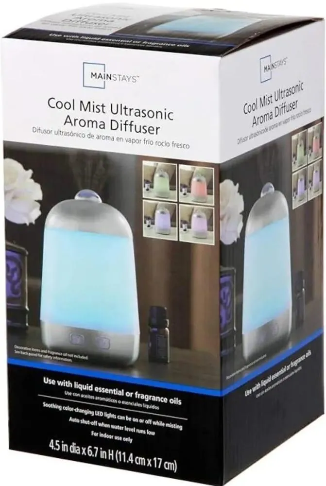 White Air Humidifier with LED Light & 200mAh Battery - Image 3