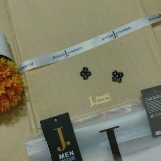 Men's Paper Cotton Self Print Suit Yellow 8 Button