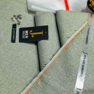 Men's Wash & Wear Plain Suit with Orange Stitching