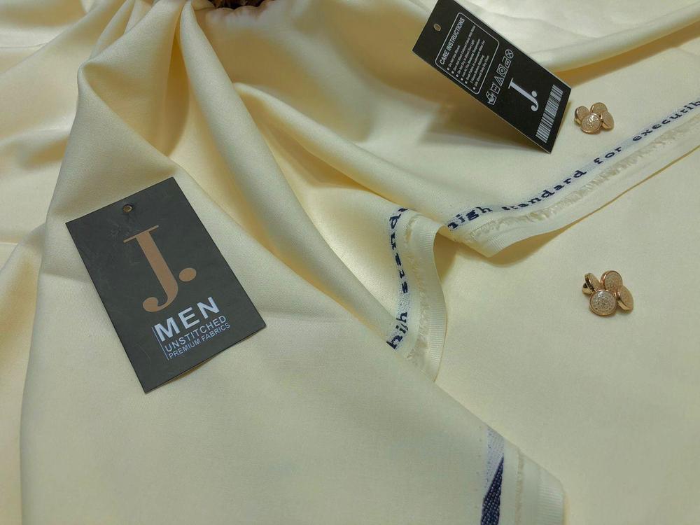 Men's Yellow Wash & Wear Suit Summer Formal Wear