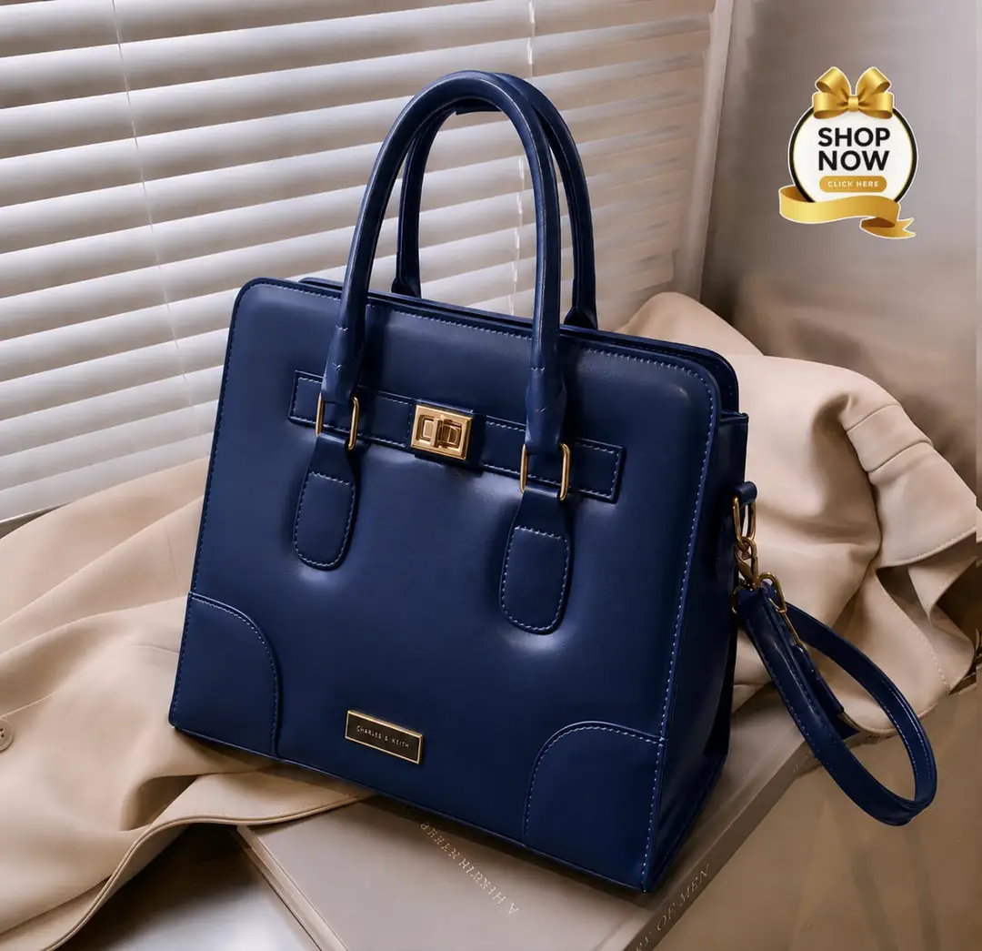 Women's Rexine Plain Hand Bag - Image 3