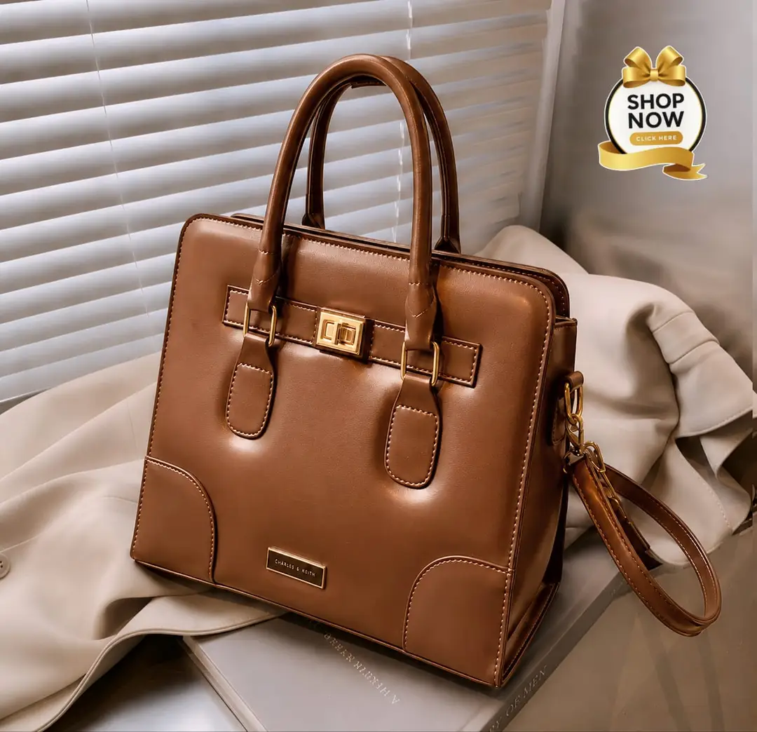 Women's Rexine Plain Hand Bag - Image 4