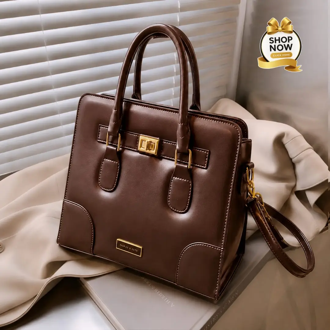 Women's Rexine Plain Hand Bag - Image 5