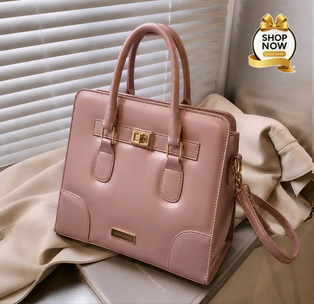 Women's Rexine Plain Hand Bag - Image 6