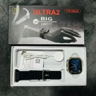 T10 Ultra 2 Smart Watch, T10 Ultra Smart Watch with 2.09 Infinite Display, T10 Ultra 2 Smart Watch, T10 Ultra 2 with Straps, 49MM Dial Size, Built-in Games, Bluetooth Calling, Smartwatch, T10 Ultra Smart Watch Latest Model, Smart WAtch, Touch Screen Watch