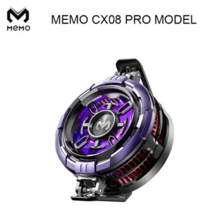 MEMO CX08 Pro Mobile Cooler Phone Radiator Pro Model 2 Gear Magnetic Phone Cooler for PUBG and Different Games