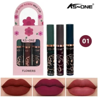 3 Piece Lip Gloss Set Cool Undertone Pakistani Women