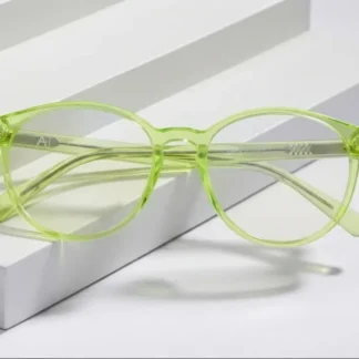 Premium Glossy green Eyewear Frame