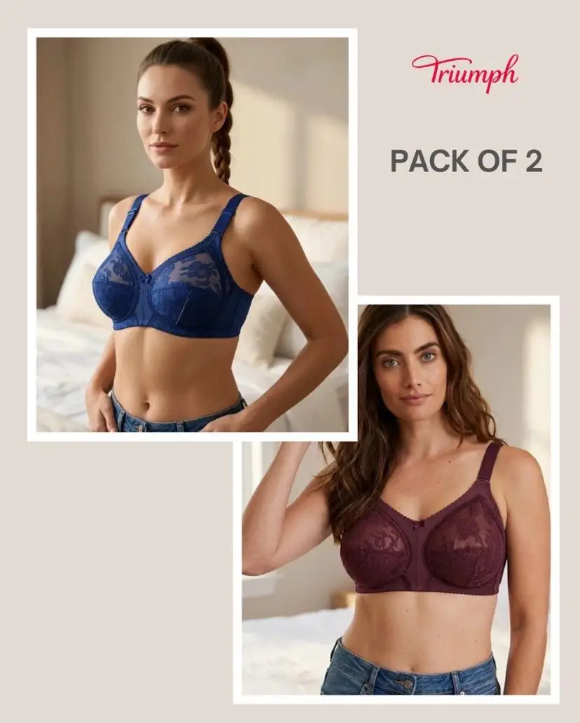 Nylon Plain Comfortable And Lightweight Bra Top - Image 5