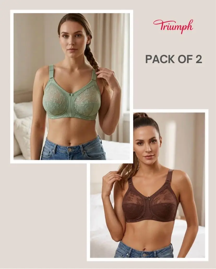 Nylon Plain Comfortable And Lightweight Bra Top - Image 6