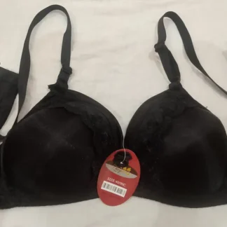 Silk Lace Work Comfortable And Lightweight Padded Bra