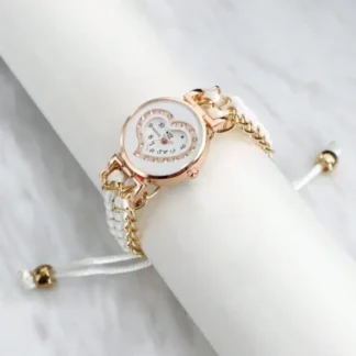 Heart Shaped Stylish Women's Bracelet Watch