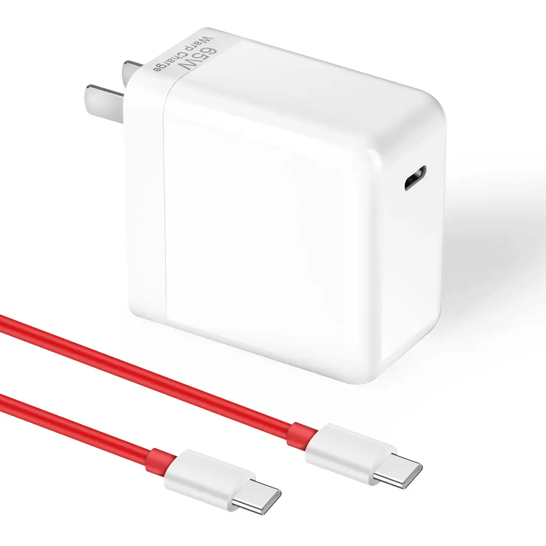 Charger 65W One plus charger fast charging , cable - Image 2