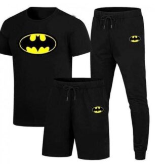 Men Polyester Striped Tracksuit Set Slim Fit All Season