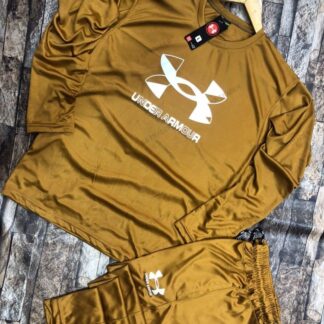 Men's Dri Fit Mustard Track Suit 2 Pcs
