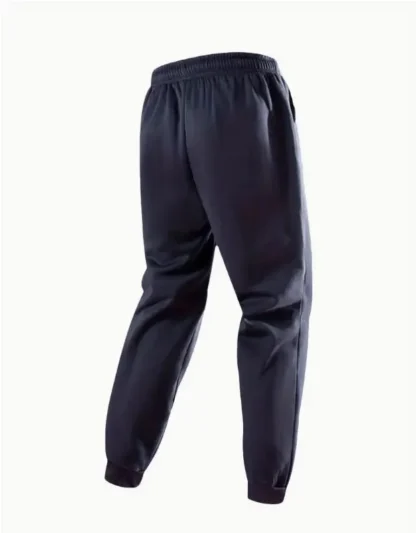 Men Fleece Zipper Track Suit Blue