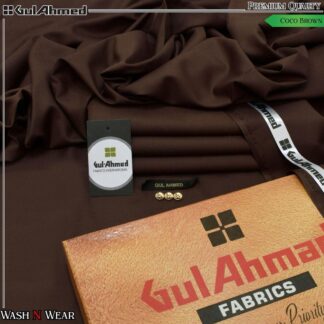 Premium Quality Brown Wash & Wear Suit for Men