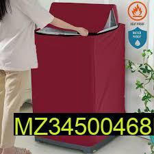 Maroon Waterproof Washing Machine Cover for Pakistan