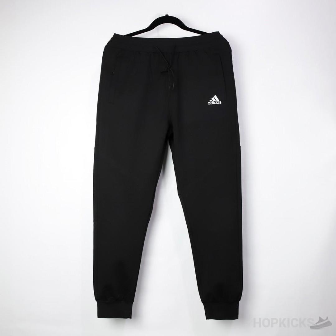 Men's Black Adidas Jogger Pants Medium to XL - Image 2