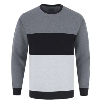 1 Pc Men's Fleece Plain Sweatshirt