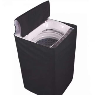 Washing Machine Dust Proof Cover Black Parachute Fabric