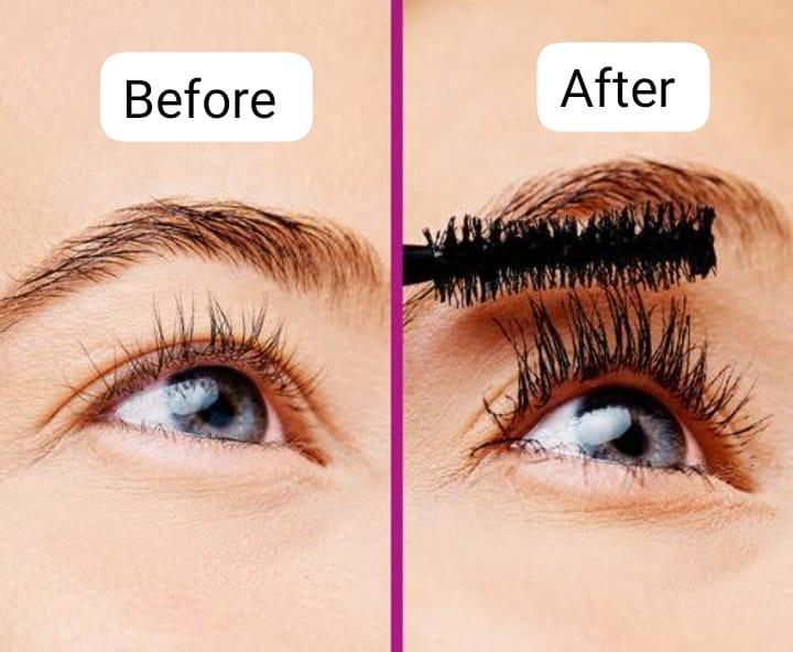 Premium Volume Mascara Black Creamy Brush Long Lasting - Image 3