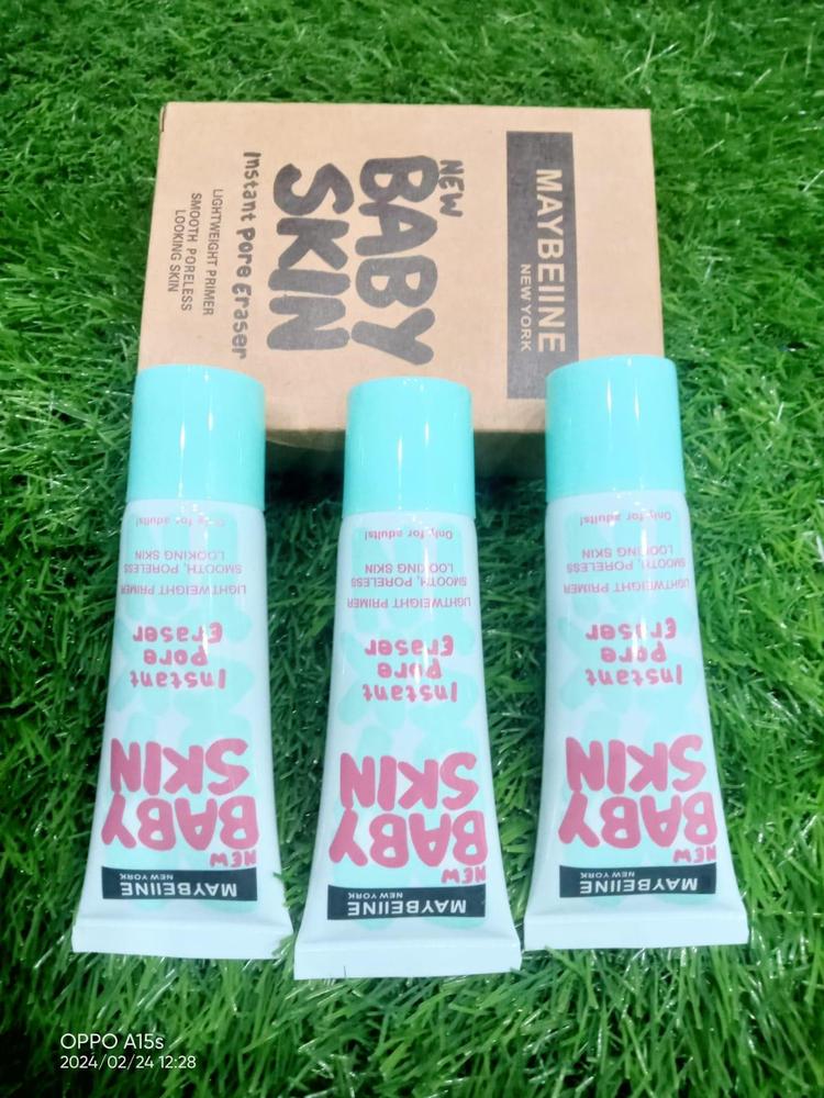 Maybelline New York Poreless Primer Cream for All Skin Types - Image 2