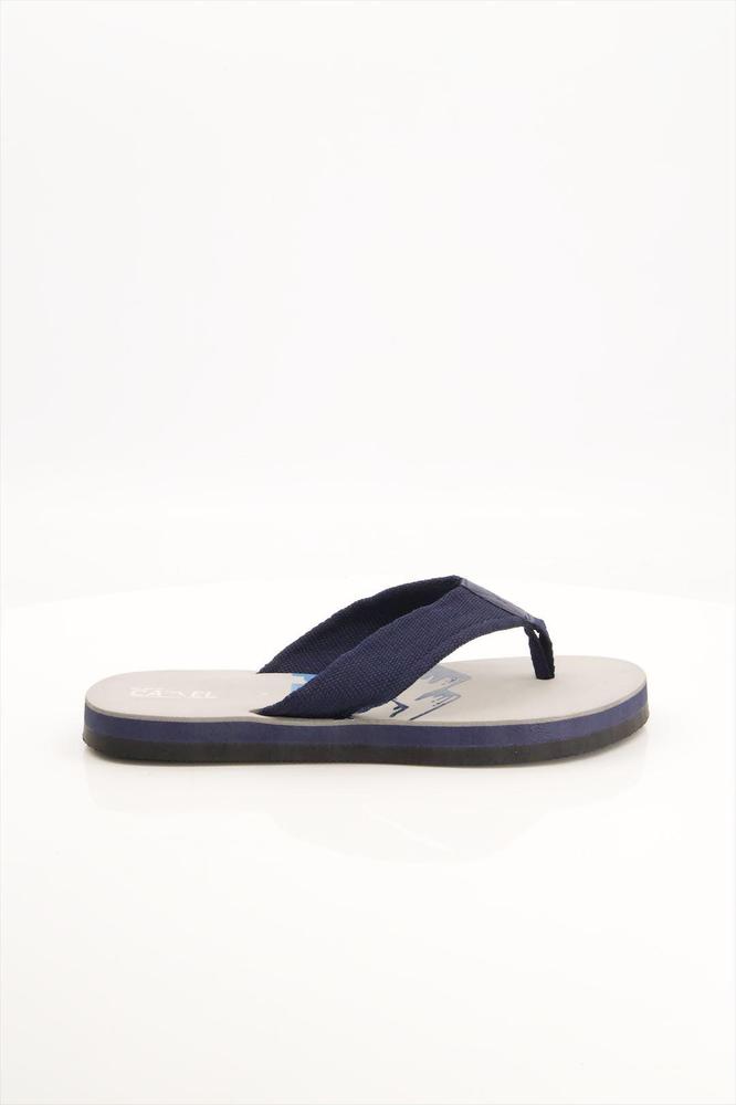 Stylish Flip Flops Grey Navy Foam Sole Pakistan - Image 3